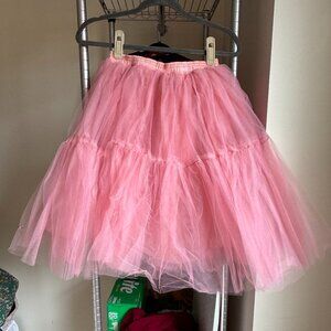 Baby Pink Tulle Skirt